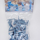 Солдатики из пластика Колониальный минитмен (Colonial minutemen), 16 фигур, 1:32, LOD Enterprises