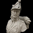 Бюст из смолы Soldat de la Revolution, 1:10 Medieval Forge Miniatures (A-004) (A-004)