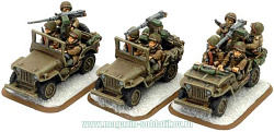 Jeeps (winter) (15мм) Flames of War (US408) (US408)
