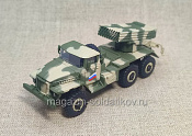 РСЗО 9К51 модель бронетехники 1/72 «Русские танки» №089 - фото