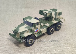 РСЗО 9К51 модель бронетехники 1/72 «Русские танки» №089 (РТ089) (РТ089)