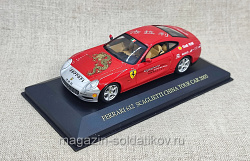 FER073 Ferrari F599 GTB Panamerican 2006 Red IXO 1/43 (QGM-119) (QGM-119)