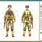 Сборные фигуры из пластика ИТ Американская пехота (1/35) Italeri