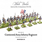 Continental Infantry Regiment (Plastic Box) 28 мм Warlord (WGR-AWI-04) (WGR-AWI-04)