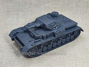 German Panzer IV (short barrel) w/insignia, CTS702B 1:32 ClassicToySoldiers, 1998 г. вып. - фото