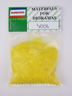 Материалы для создания диорам Трава желтая, статичная, 1:35, DASmodel