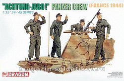 Сборные фигуры из пластика Д Солдаты «Actung-Jabo! » Panzer Crew (France 44) (1/35) Dragon