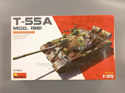 37024 Советский танк Т-55А 1981 г. (1/35) MiniArt (QM-213) (QM-213)