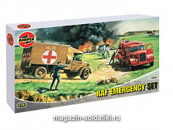 Сборная модель из пластика А Скорая помощь с пожарной машиной (1/76) Airfix (3304) (3304)