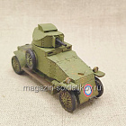 Бронеавтомобиль Lanchester (русская версия), 1/56, Артель АТ (АТ-095) (АТ-095)