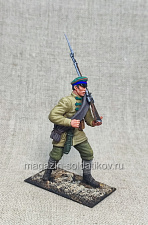 Боец пограничных войск 1919-24 гг., 54 мм, Студия Большой полк - фото