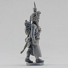 Сборная миниатюра из смолы Сапёр, идущий, Франция, 28 мм, Аванпост
