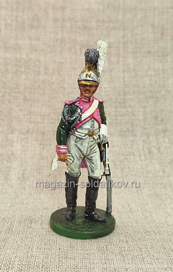 Рядовой почетной гвардии, Италия, 1812 г., 54 мм, Студия Большой полк (ИЛ1631.12.25.54) (ИЛ1631.12.25.54)