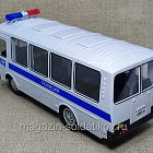 Масштабная модель в сборе и окраске ПАЗ 3205 Полиция (Q540-0355) (Q540-0355)