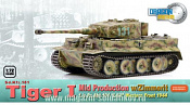 Масштабная модель в сборе и окраске Д Танк Tiger I MID с циммеритом «LAH» (1/72) Dragon - фото