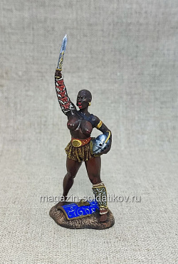 Миниатюра в росписи Амазонка, 54 мм, Студия Большой полк (ИЛ2356.04.01.54) (ИЛ2356.04.01.54)