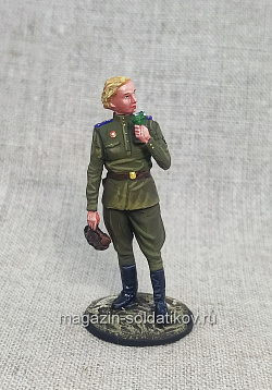 Лидия Литвяк, 1942 г., 54 мм, Студия Большой полк (ИЛ2597.14.01.54) (ИЛ2597.14.01.54 )