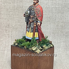 Миниатюра из металла Князь Александр Невский, 54 мм (575-025) (575-025)