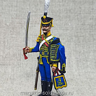 Руский гусар Мариупольского полка 1812 г., 54 мм, Студия Большой полк (ИЛ2518.12.02.54) (ИЛ2518.12.02.54)