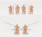Солдатики из пластика Усиление, полк иноземного строя №2 (6 шт., бежевый) 1:32, Уфимский солдатик - фото