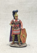 Миниатюра из олова Командир римской конницы, 54 мм, Студия Большой полк - фото