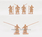 Солдатики из пластика Усиление, полк иноземного строя №2 (6 шт., бежевый) 1:32, Уфимский солдатик - фото