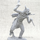 Индеец, 75 мм, Солдатики Публия (75006R СП) (75006R СП)