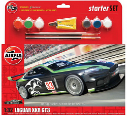 Сборная модель из пластика А Автомобиль Jaguar XKRGT3 (1/32) Airfix (55306) (55306)