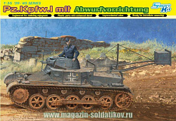 Сборная модель из пластика Д Танк Pz.Kpfw 1 Ausf.B LADUNGSLEGER (1/35) Dragon (6480) (6480)
