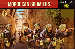 Солдатики из пластика Moroccan Goumiers (1/72) Strelets (М151) (М151)