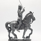 Солдатики из пластика Знатный конный новгородец, щит с крестом