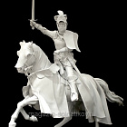 Сборная миниатюра из смолы Жанна д’Арк, 75 mm Medieval Forge Miniatures (E-75-010) (E-75-010)