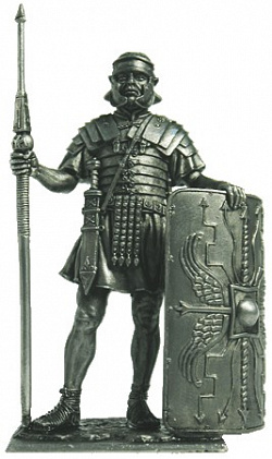 Миниатюра из металла 175. Римский легионер, вторая половина I в. н.э. EK Castings