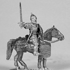 Сборная фигура из металла Тяжеловооруженный русский дружинник с мечом XIII в., 28 мм, Figures from Leon (L003) (L003)