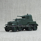 БА-10, модель бронетехники 1/72 «Руские танки» №53
