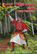 Солдатики из пластика Ранняя польская пехота (30-летняя война) (1/72) Mars - фото