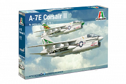 Сборная модель из пластика ИТ Самолет A-7E CORSAIR II (1:72) Italeri