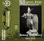 Сборная миниатюра из смолы Римский легионер III-II в н.э. 75 мм (1:24) Medieval Forge Miniatures - фото
