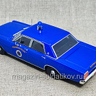 Масштабная модель в сборе и окраске Ford Galaxie 500 1/43 Полицейские машины мира Deagostini (Q540-0104) (Q540-0104)