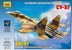 Сборная модель из пластика Самолет «Су-37» (1/72) Звезда
