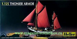 Сборная модель из пластика Корабль Thonier Armor, 1:125, Heller