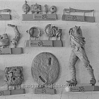 Сборная миниатюра из смолы Фузилер линейных пехотных полубригад, Франция 1793-1803 гг., 54 мм, Chronos miniatures (CHM-54366) (CHM-54366)