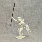 Сборная миниатюра из смолы Индеец с копьем 1/24 Alex-Moscow (AM231) (AM231)