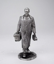 Миниатюра из олова 362 РТ Леон, 54 мм, Ратник - фото