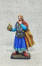 Миниатюра из олова Князь Даниил Галицкий (1201-1264 гг.), 54 мм, Студия Большой полк - фото