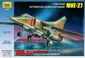 Сборная модель из пластика Самолет «МиГ-27» (1/72) Звезда - фото