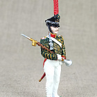№128 - Тамбурмажор Белозерского пехотного полка, 1814 г.