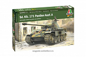 15752 ИТ Sd.Kfz. 171 PANTHER Ausf. A, 28 мм, Italeri