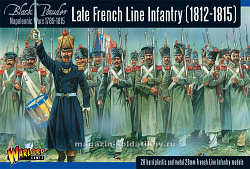 Сборные фигуры из пластика Набор миниатюр Napoleonic French Line Infantry Warlord (WGN-FR-10) (WGN-FR-10)