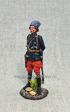 Миниатюра из олова Батька Махно, 1918 год, 54 мм, Студия Большой полк - фото